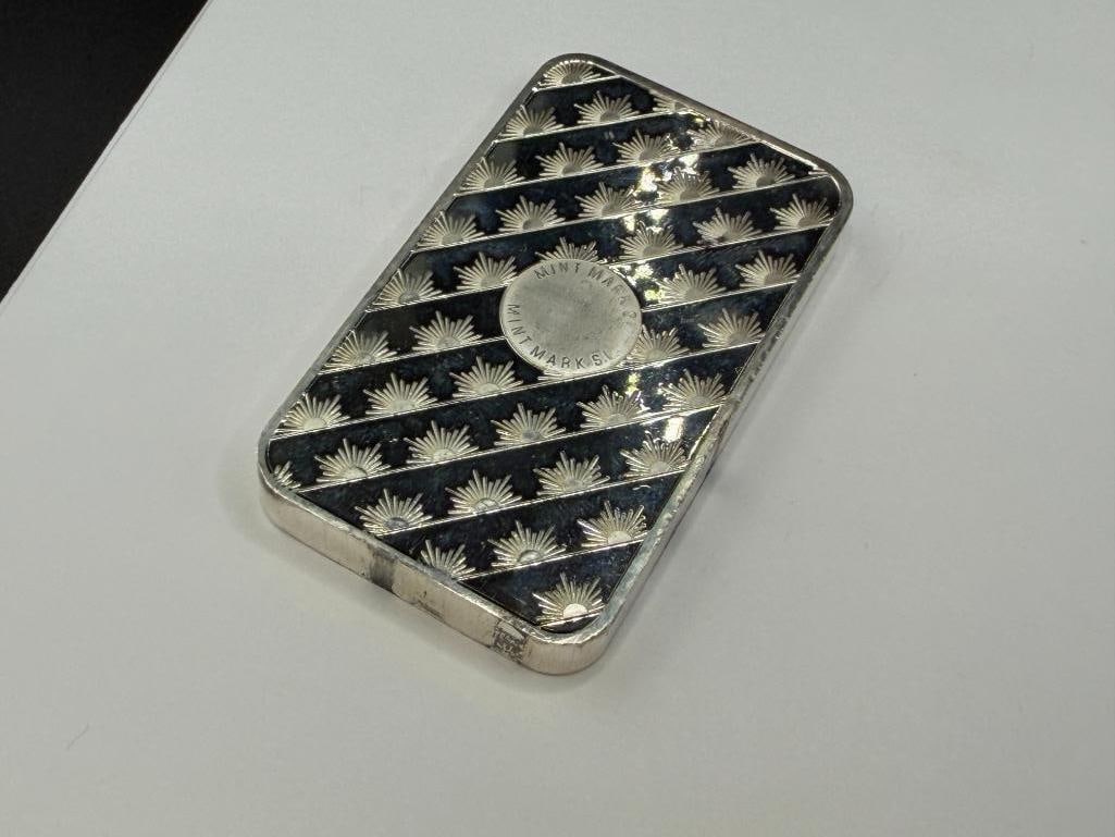 SUNSHINE MINTING .999 FINE SILVER FIVE TROY OUNCE BAR - 6