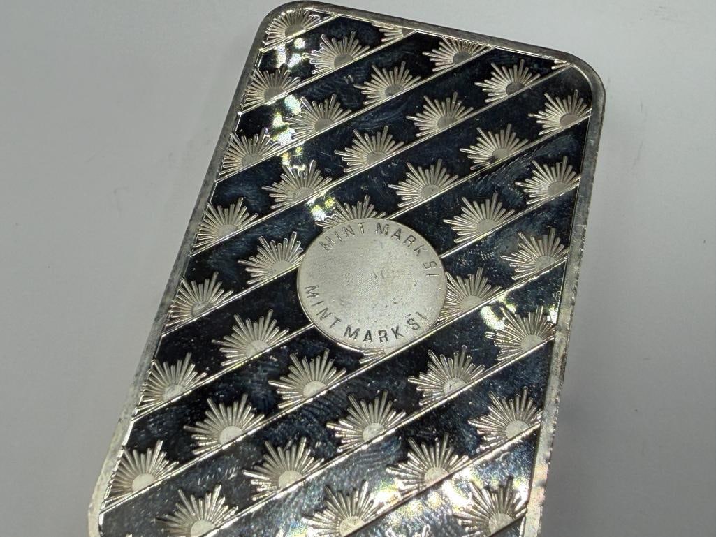 SUNSHINE MINTING .999 FINE SILVER FIVE TROY OUNCE BAR - 7