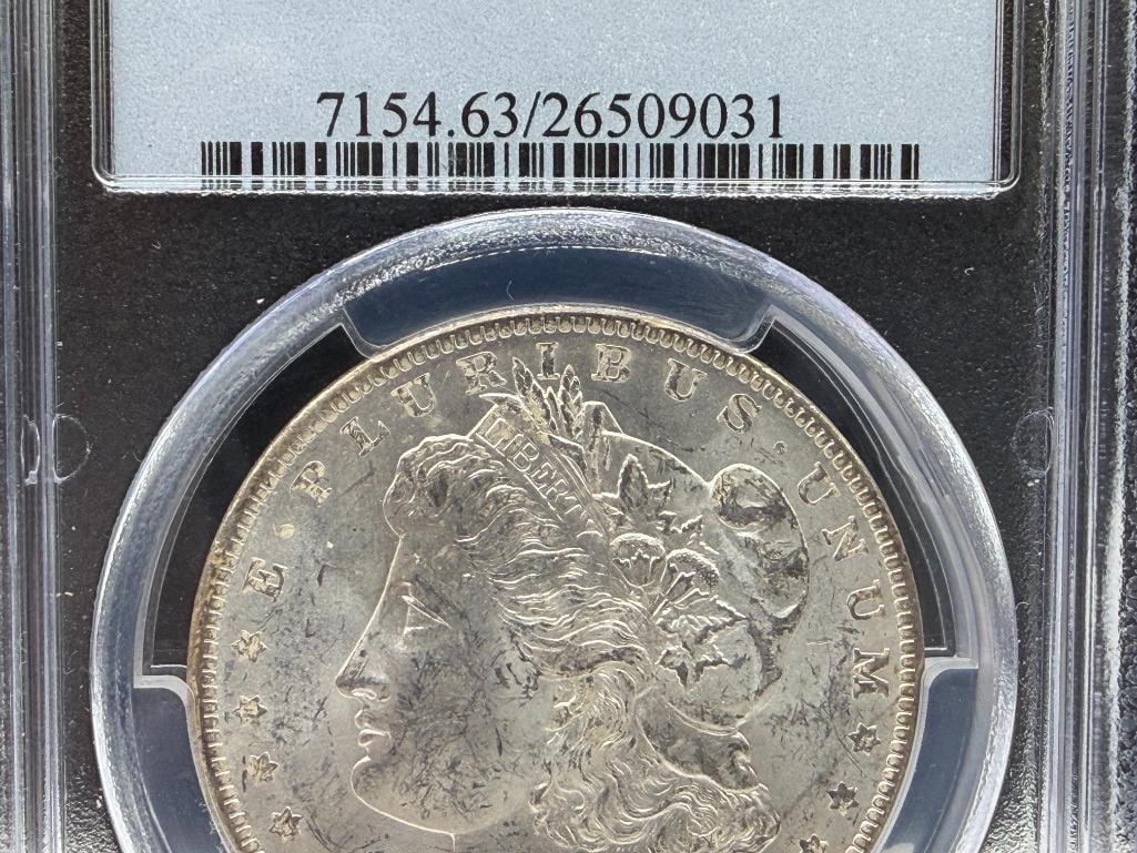 1884-O U.S. MORGAN SILVER DOLLAR PCGS MS63 - 3
