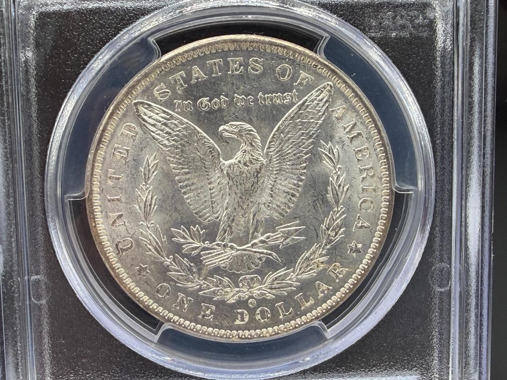 1884-O U.S. MORGAN SILVER DOLLAR PCGS MS63 - 6