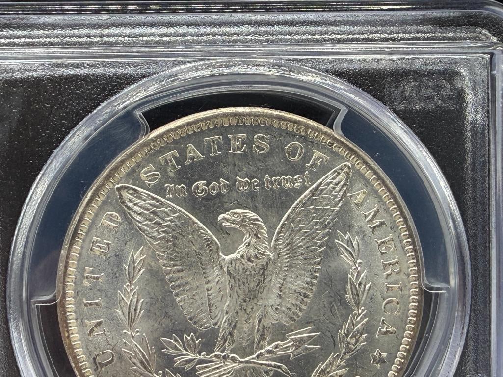 1884-O U.S. MORGAN SILVER DOLLAR PCGS MS63 - 7