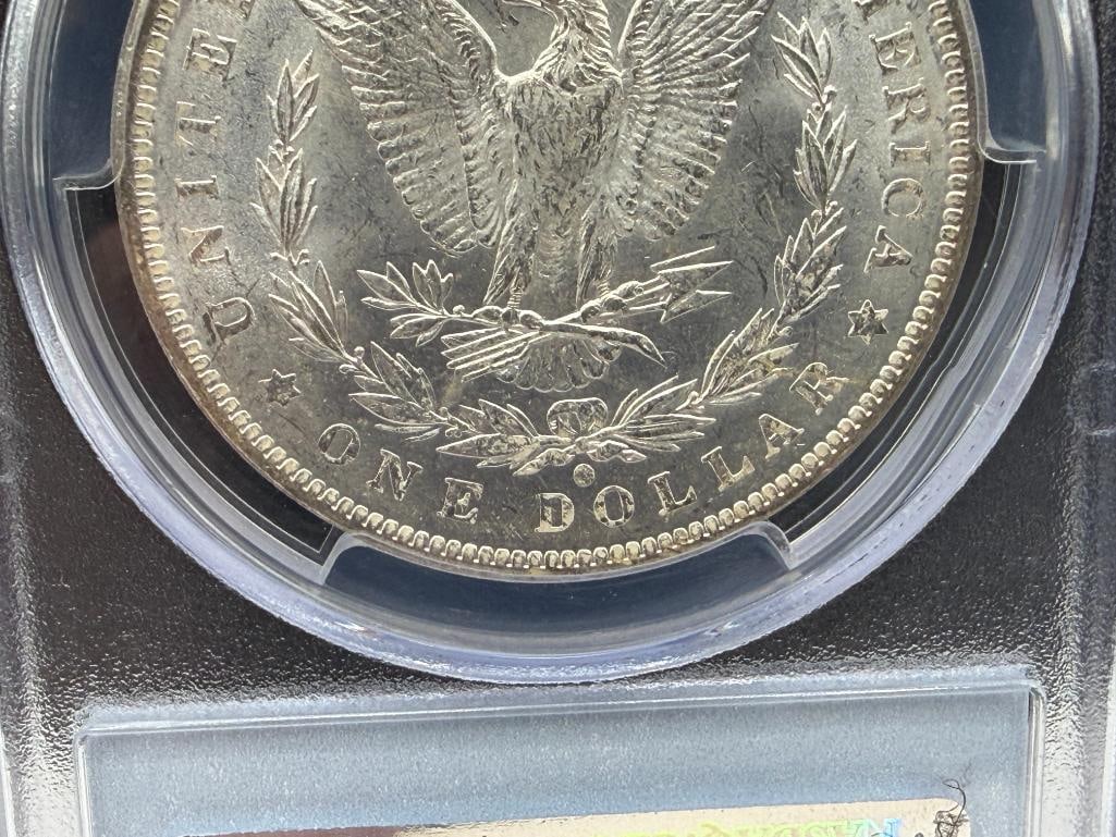 1884-O U.S. MORGAN SILVER DOLLAR PCGS MS63 - 8