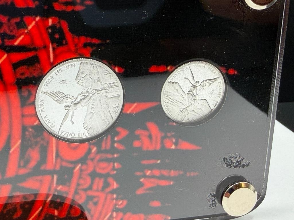 2024 MEXICO LIBERTAD PROOF SET FEATURING FIVE .999 FINE SILVER COINS - 6