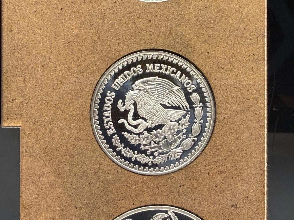 2024 MEXICO LIBERTAD PROOF SET FEATURING FIVE .999 FINE SILVER COINS - 9