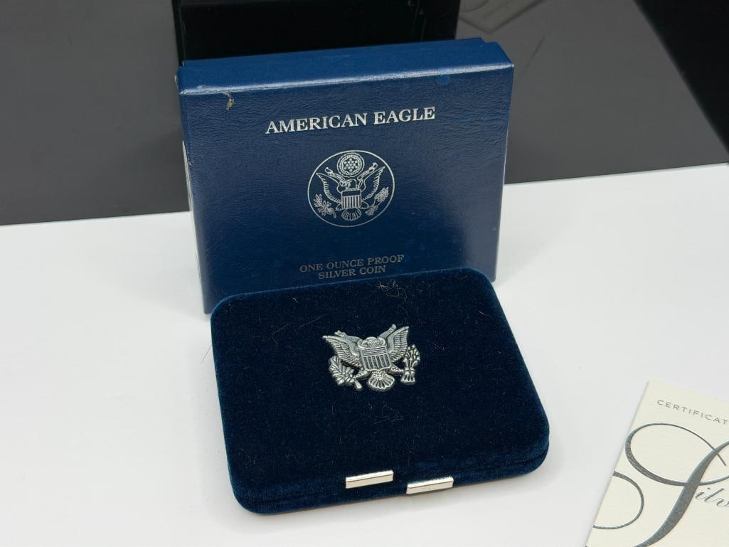 2018-S AMERICAN SILVER EAGLE .999 FINE SILVER PROOF DOLLAR - 10