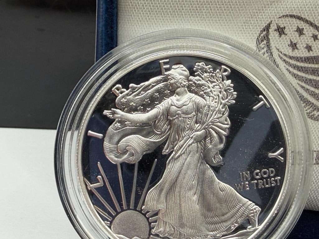 2018-S AMERICAN SILVER EAGLE .999 FINE SILVER PROOF DOLLAR - 4