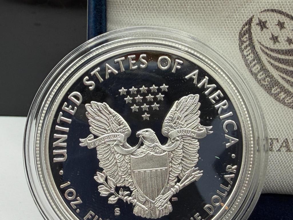 2018-S AMERICAN SILVER EAGLE .999 FINE SILVER PROOF DOLLAR - 7