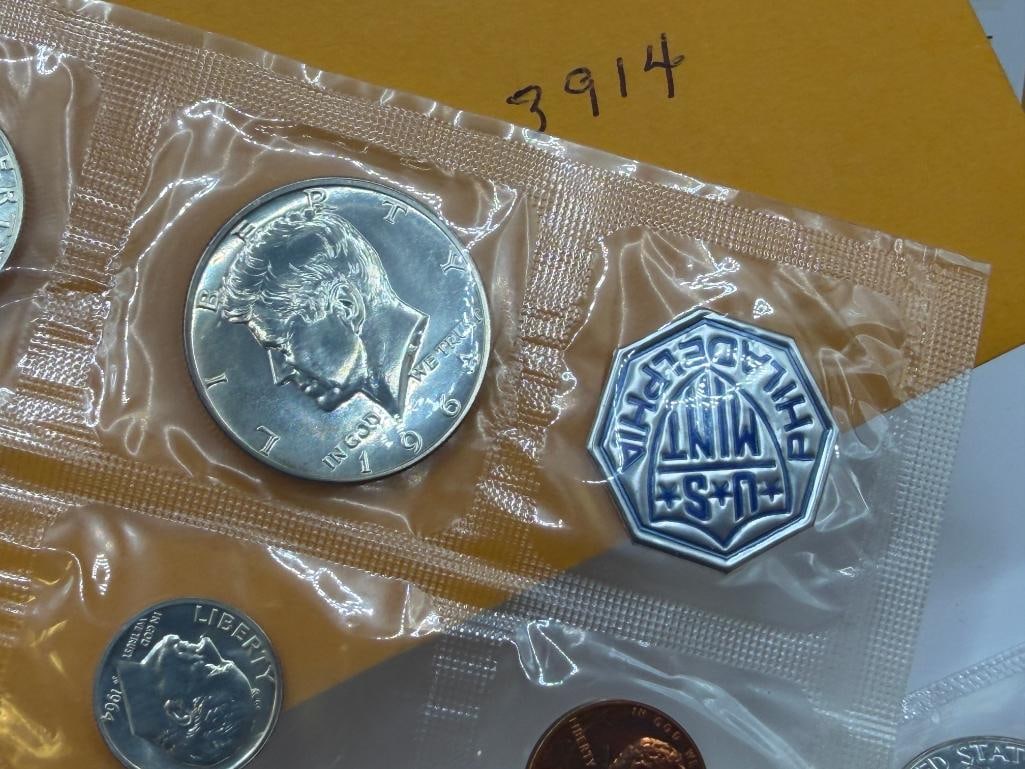 1960 - 1964 U.S. MINT PROOF SETS IN ORIGINAL GOVERNMENT PACKAGING - 11