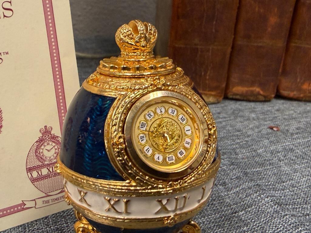 JOAN RIVERS IMPERIAL TREASURES THE TIME PIECE EGG - 3