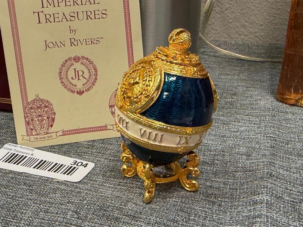 JOAN RIVERS IMPERIAL TREASURES THE TIME PIECE EGG - 4