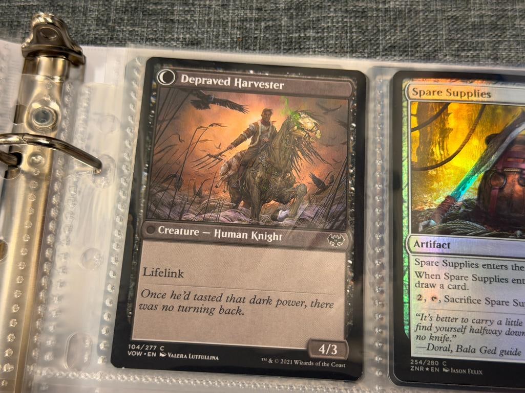 1995 - 2021 MAGIC THE GATHERING FANTASY GAME COLLECTOR CARDS INCLUDES FOIL CARDS - 11