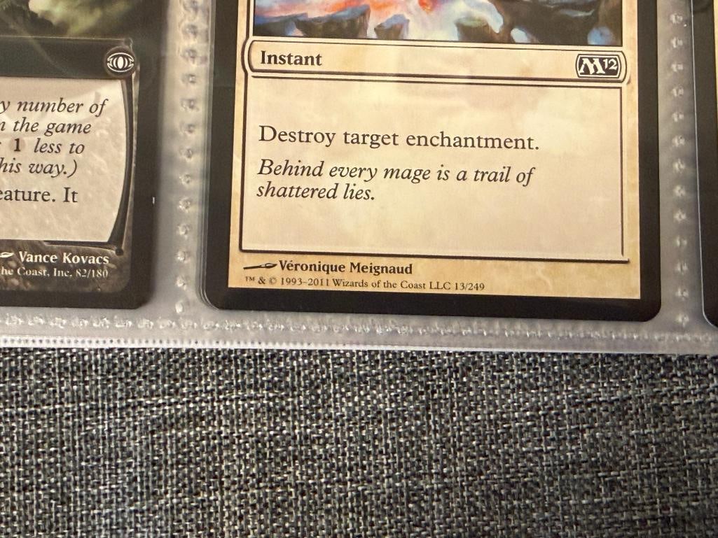 1995 - 2021 MAGIC THE GATHERING FANTASY GAME COLLECTOR CARDS INCLUDES FOIL CARDS - 13