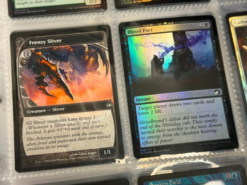 1995 - 2021 MAGIC THE GATHERING FANTASY GAME COLLECTOR CARDS INCLUDES FOIL CARDS - 2