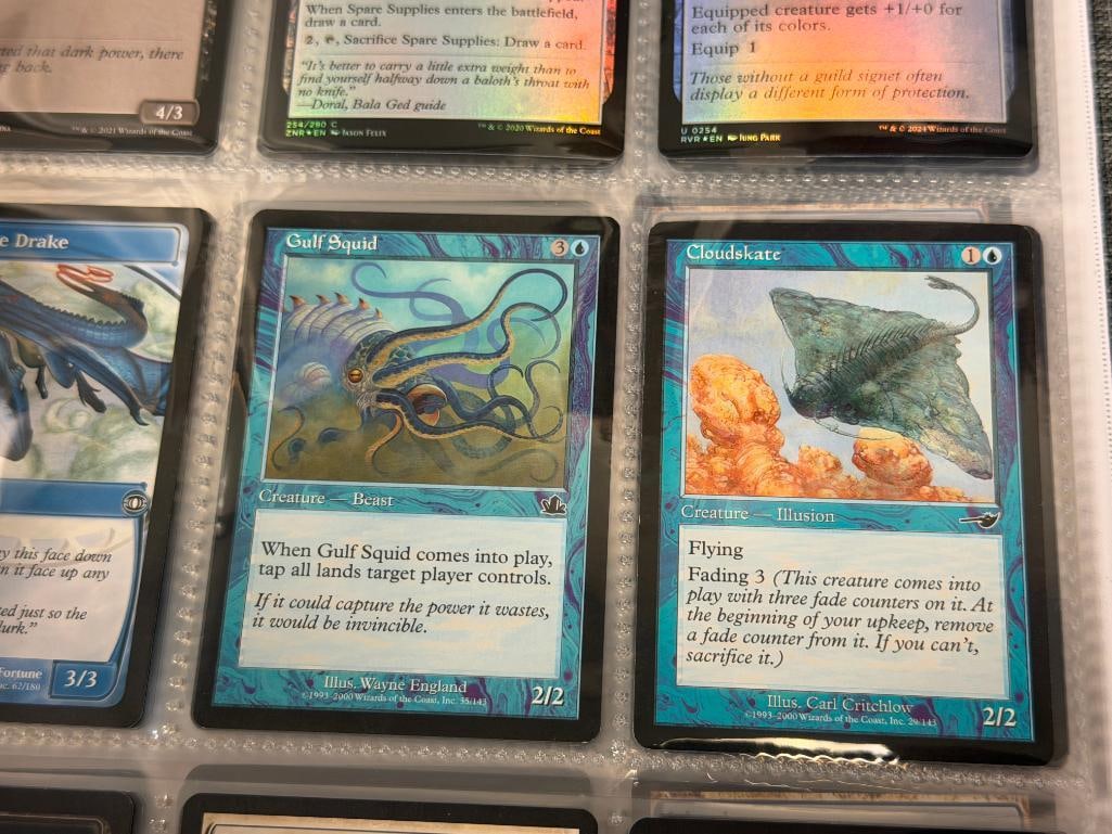 1995 - 2021 MAGIC THE GATHERING FANTASY GAME COLLECTOR CARDS INCLUDES FOIL CARDS - 9