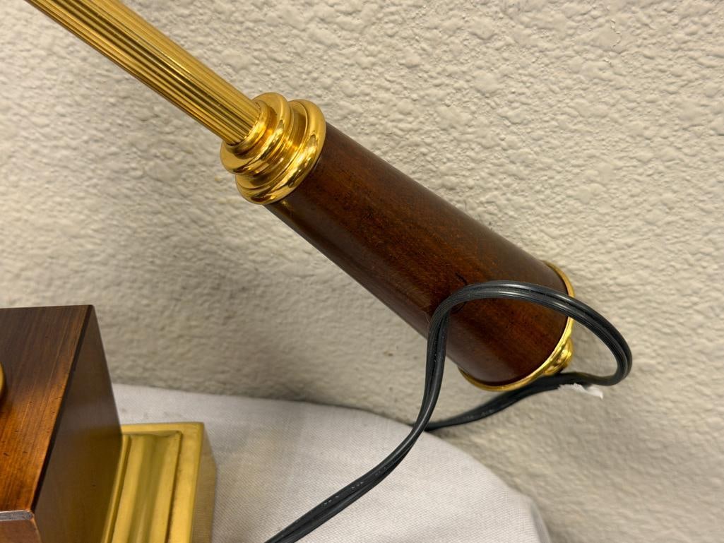 1980'S BALANCED-ARM DESK / PIANO FLUORESCENT LAMP - 5