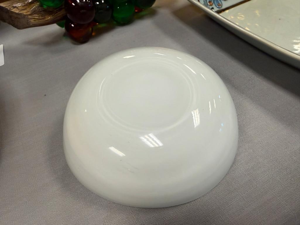 MURANO HAND BLOWN ART GLASS CLAM SHELL SHAPED DISH / BOWL - 6