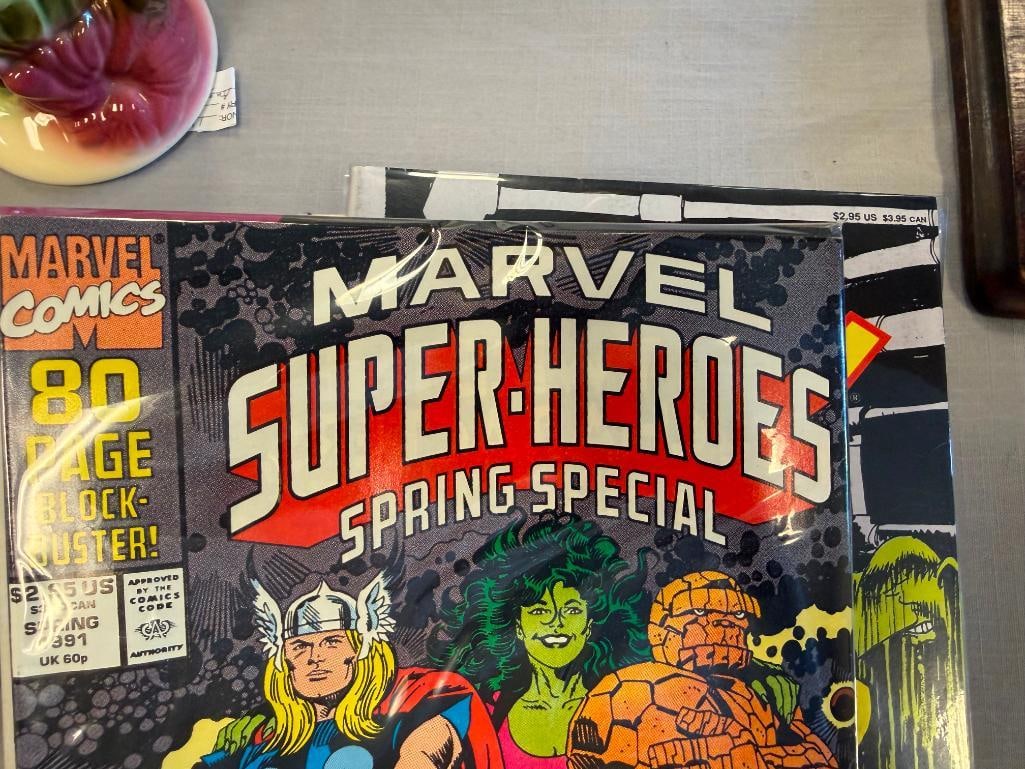 40 ASSORTED COMIC BOOKS DC / MARVEL / IMAGE GREEN LANTERN, DICK TRACY, ROBIN, X-MEN, PHANTOM - 6