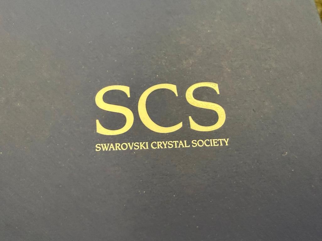 SWAROVSKI CRYSTAL SCS ANNUAL FIGURINE GOLDEN AMBER TIGER CUB ENDANGERED WILDLIFE TRILOGY 2010 - 9