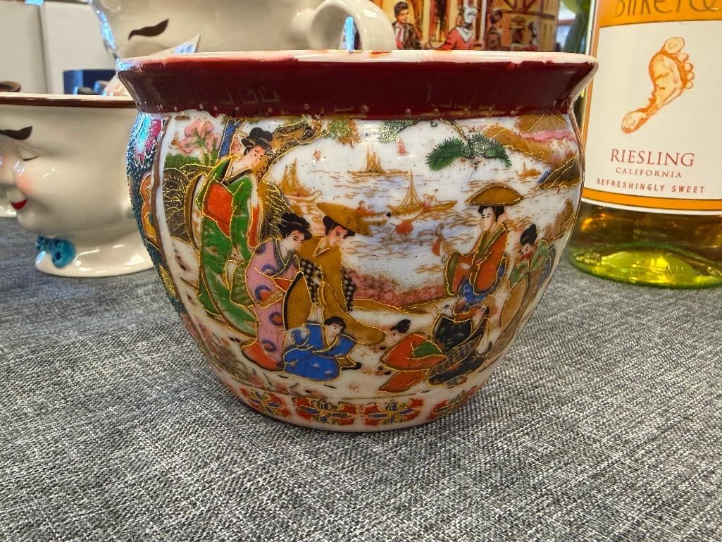 MID TO LATE 20TH CENTURY CHINESE EXPORT PORCELAIN SMALL POT - 7