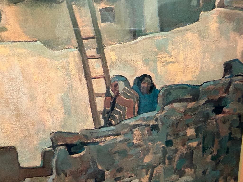 MAYNARD DIXON AMERICAN WEST ARTIST PRINT TITLED THE WISE MEN - 11