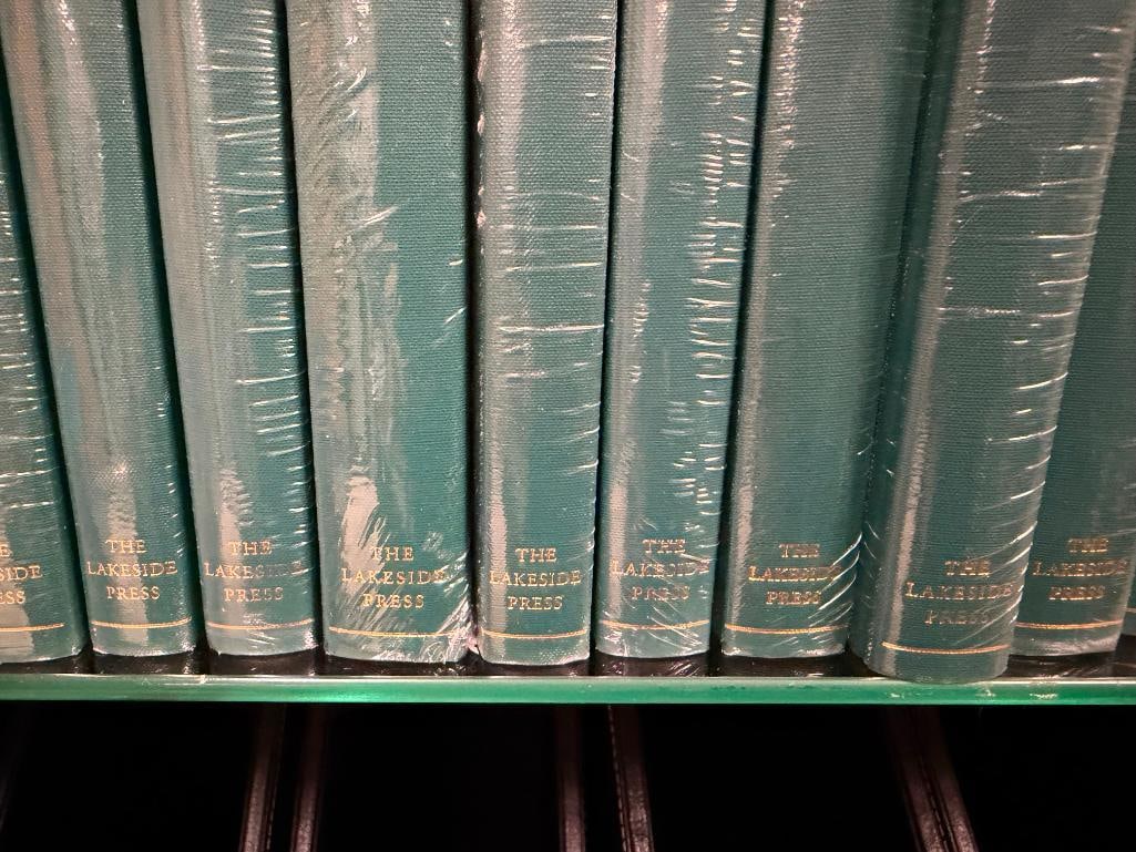 30 THE LAKESIDE PRESS FACTORY SEALED COLLECTOR BOOKS BY R.R. DONNELLEY & SONS COMPANY - 11