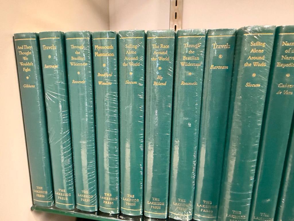 30 THE LAKESIDE PRESS FACTORY SEALED COLLECTOR BOOKS BY R.R. DONNELLEY & SONS COMPANY - 13