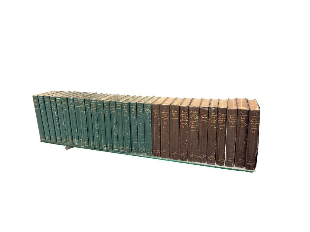 30 THE LAKESIDE PRESS FACTORY SEALED COLLECTOR BOOKS BY R.R. DONNELLEY & SONS COMPANY - 17