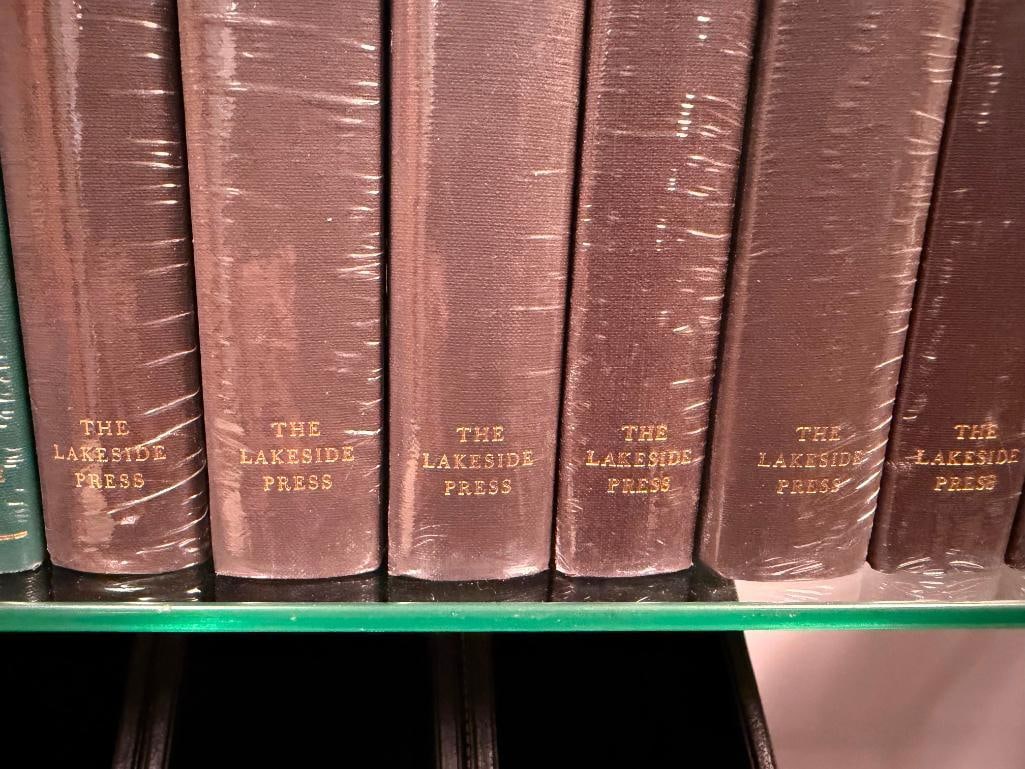 30 THE LAKESIDE PRESS FACTORY SEALED COLLECTOR BOOKS BY R.R. DONNELLEY & SONS COMPANY - 7
