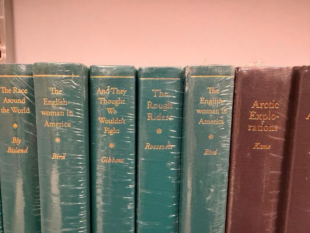30 THE LAKESIDE PRESS FACTORY SEALED COLLECTOR BOOKS BY R.R. DONNELLEY & SONS COMPANY - 9