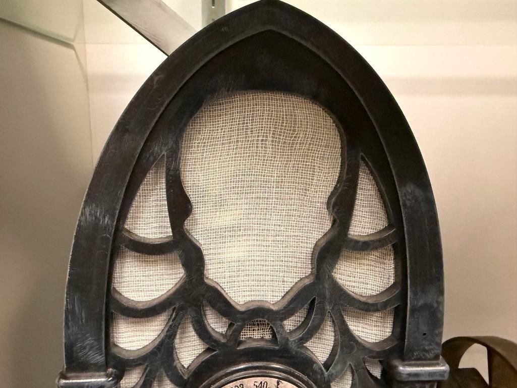 HALLOWEEN ANIMATED SKULL RADIO SPOOKY DECORATION - 3