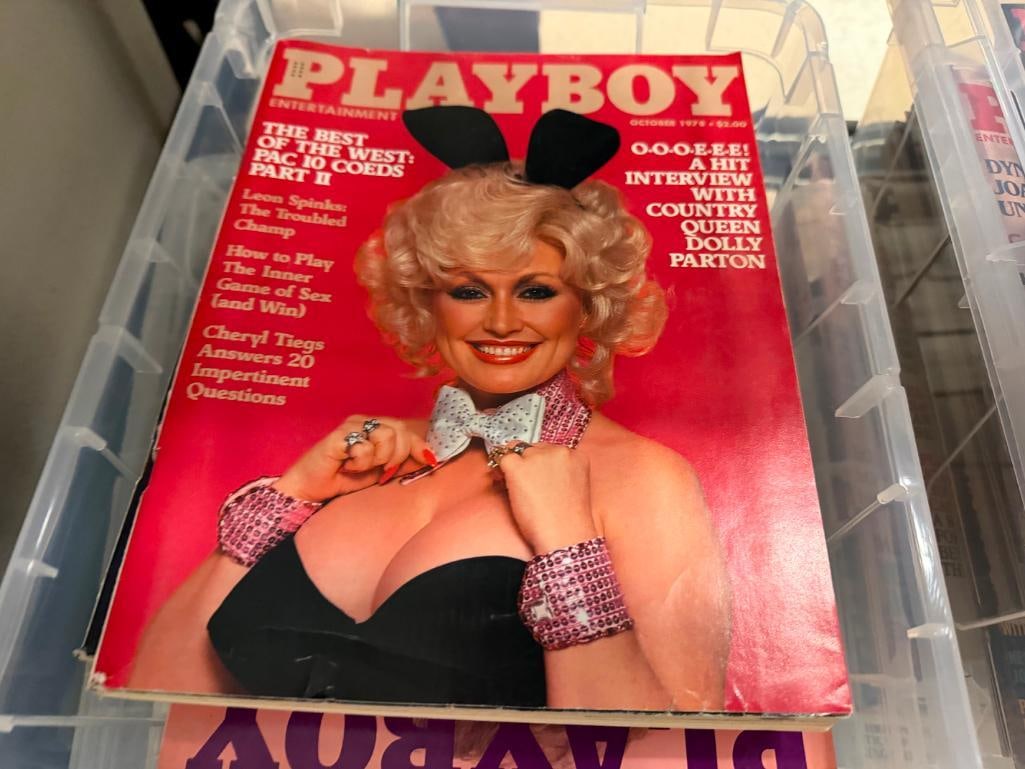 APPROX. 60 ASSORTED PLAYBOY MAGZINES FROM THE 1980'S - 13