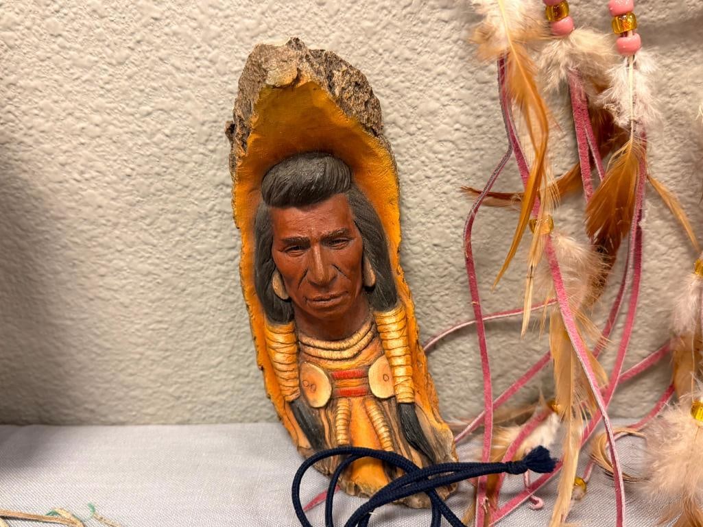 NEIL J. ROSE LIMITED EDITION NATIVE AMERICAN BUST SCULPTURES - 14