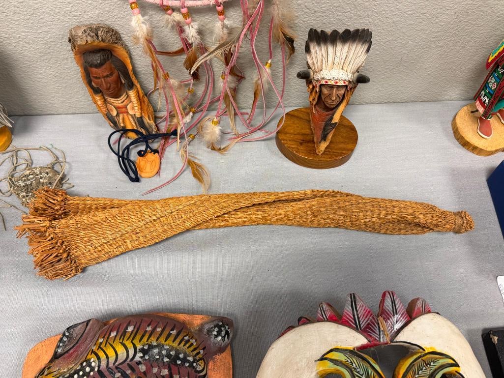 NEIL J. ROSE LIMITED EDITION NATIVE AMERICAN BUST SCULPTURES - 3