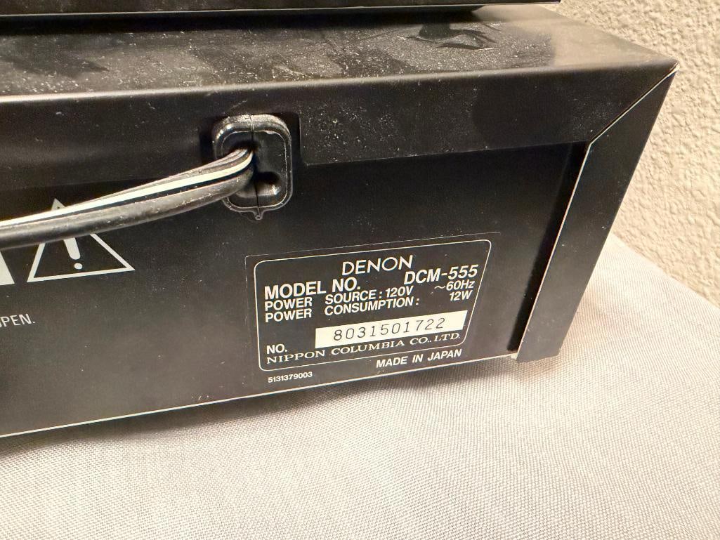 DENON CD AUTO CHANGER DCM-555 AND DENON SUPER AUDIO CD PLAYER DVD-1930CI - 18