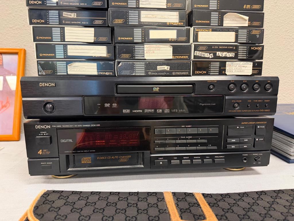 DENON CD AUTO CHANGER DCM-555 AND DENON SUPER AUDIO CD PLAYER DVD-1930CI - 3