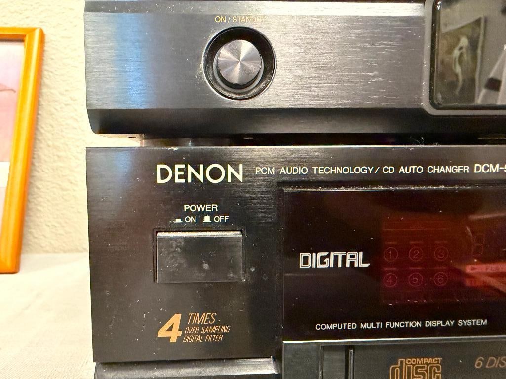 DENON CD AUTO CHANGER DCM-555 AND DENON SUPER AUDIO CD PLAYER DVD-1930CI - 4