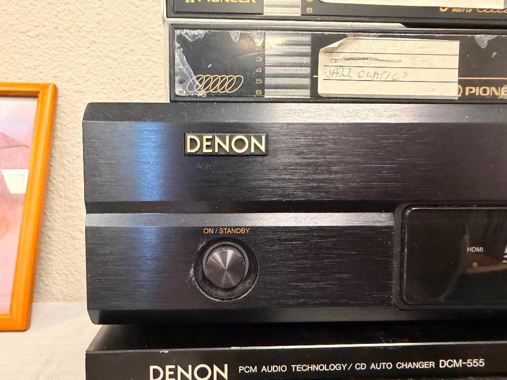 DENON CD AUTO CHANGER DCM-555 AND DENON SUPER AUDIO CD PLAYER DVD-1930CI - 8