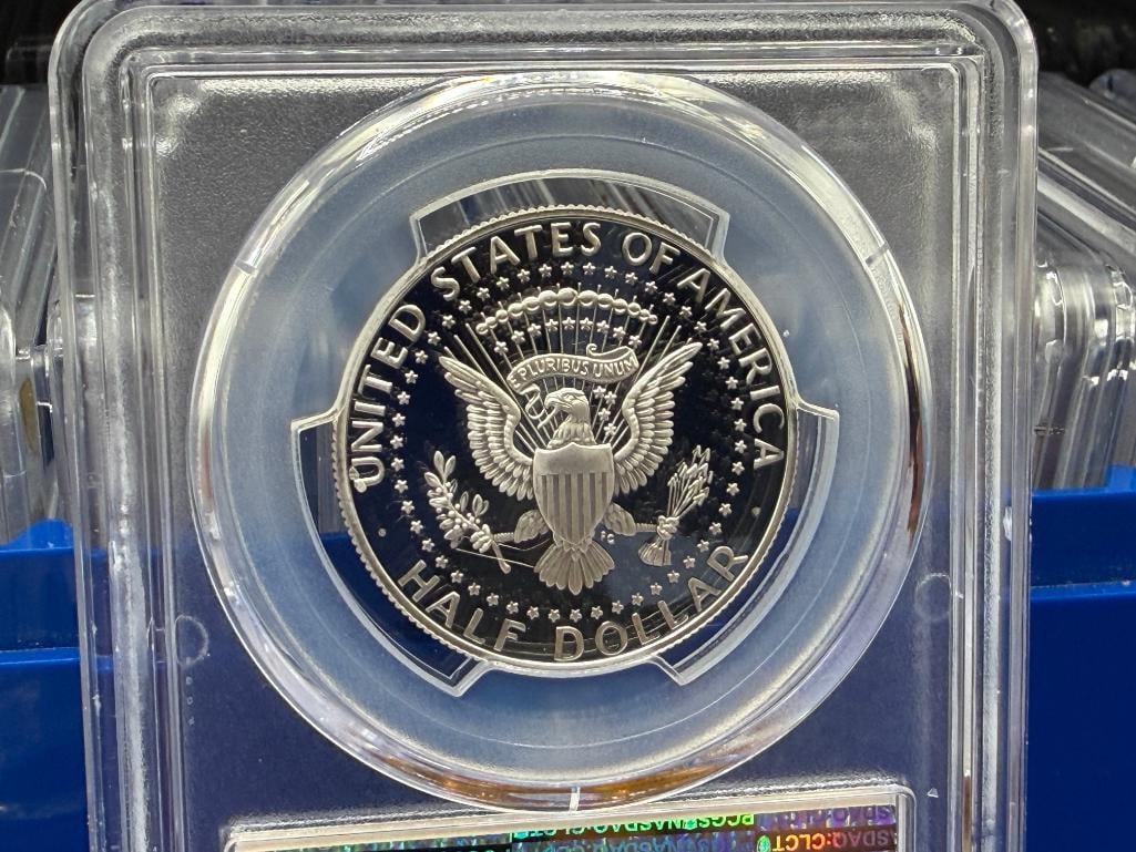 KENNEDY SILVER HALF DOLLAR PROOF COLLECTION FEATURING 1992-S TO 2011-S KENNEDY HALF DOLLARS - 11