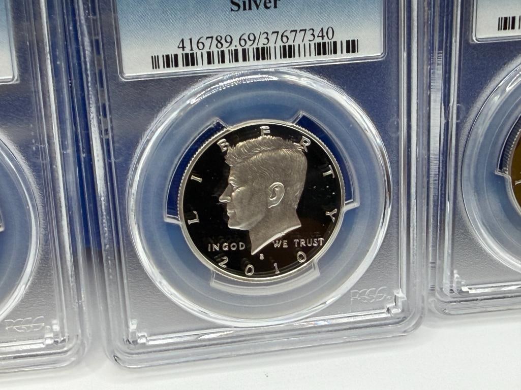 KENNEDY SILVER HALF DOLLAR PROOF COLLECTION FEATURING 1992-S TO 2011-S KENNEDY HALF DOLLARS - 6