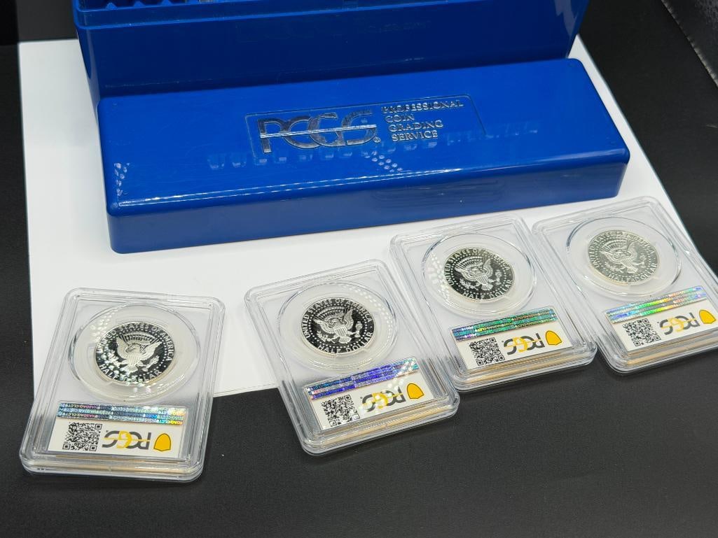 KENNEDY SILVER HALF DOLLAR PROOF COLLECTION FEATURING 1992-S TO 2011-S KENNEDY HALF DOLLARS - 8