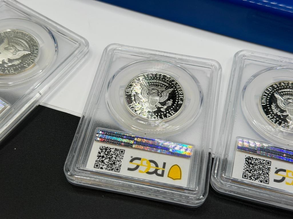 KENNEDY SILVER HALF DOLLAR PROOF COLLECTION FEATURING 1992-S TO 2011-S KENNEDY HALF DOLLARS - 9
