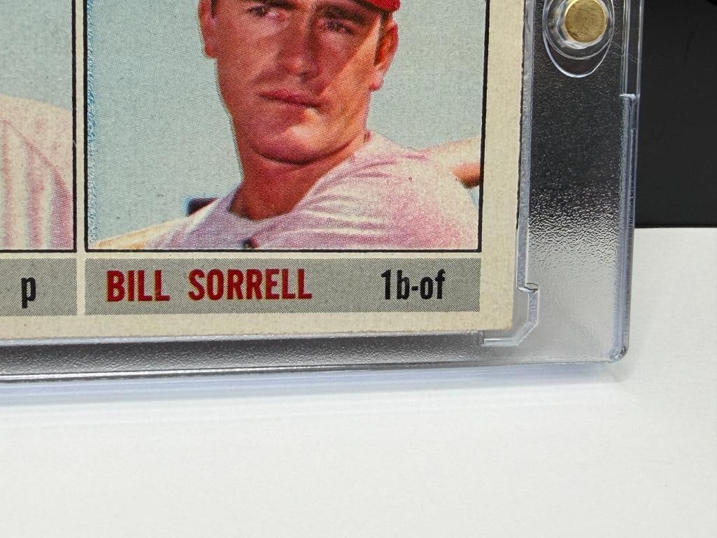 1966 TOPPS #254 PHILLIES ROOKIE STARS FERGUSON JENKINS AND BILL SORRELL BASEBALL CARD - 5