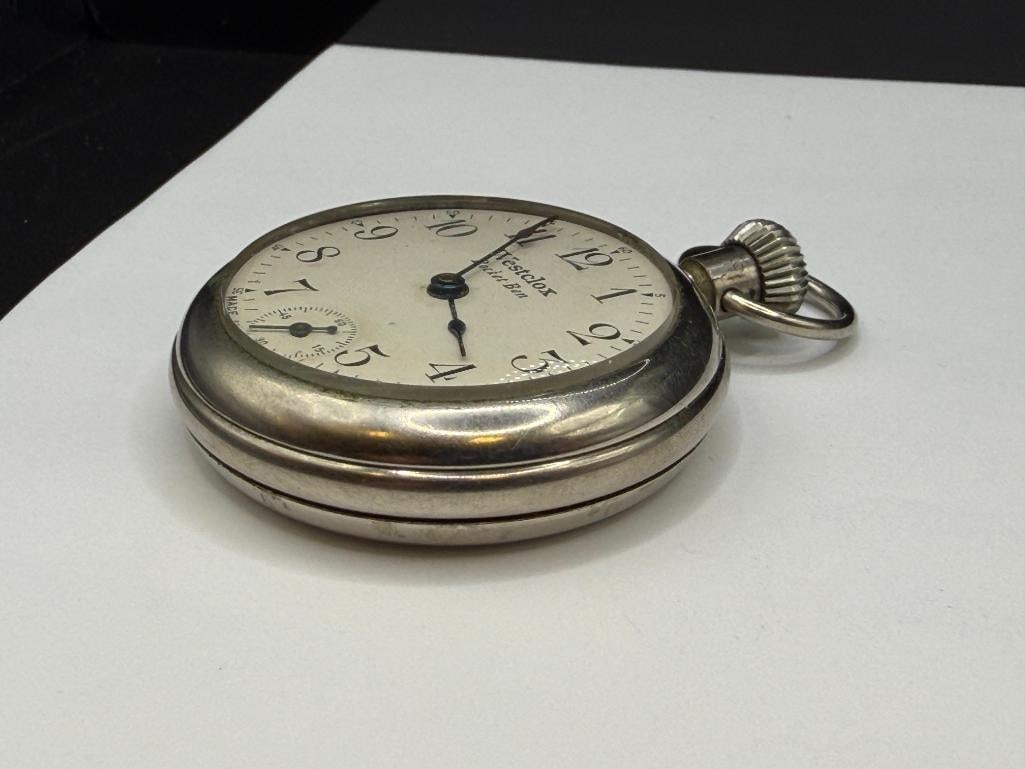 VINTAGE WESTCLOX POCKET BEN POCKET WATCH - 5