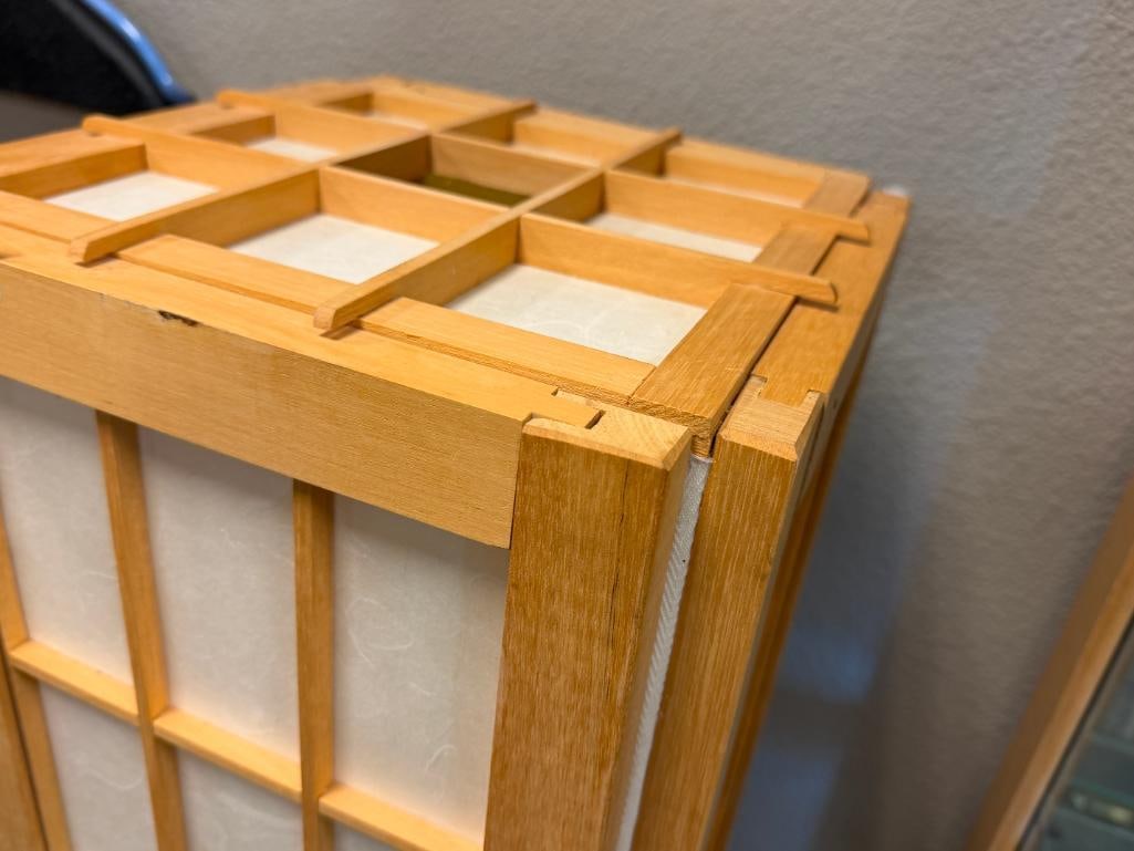 JAPANESE INSPIRED FLOOR LANTERN LAMP - 3