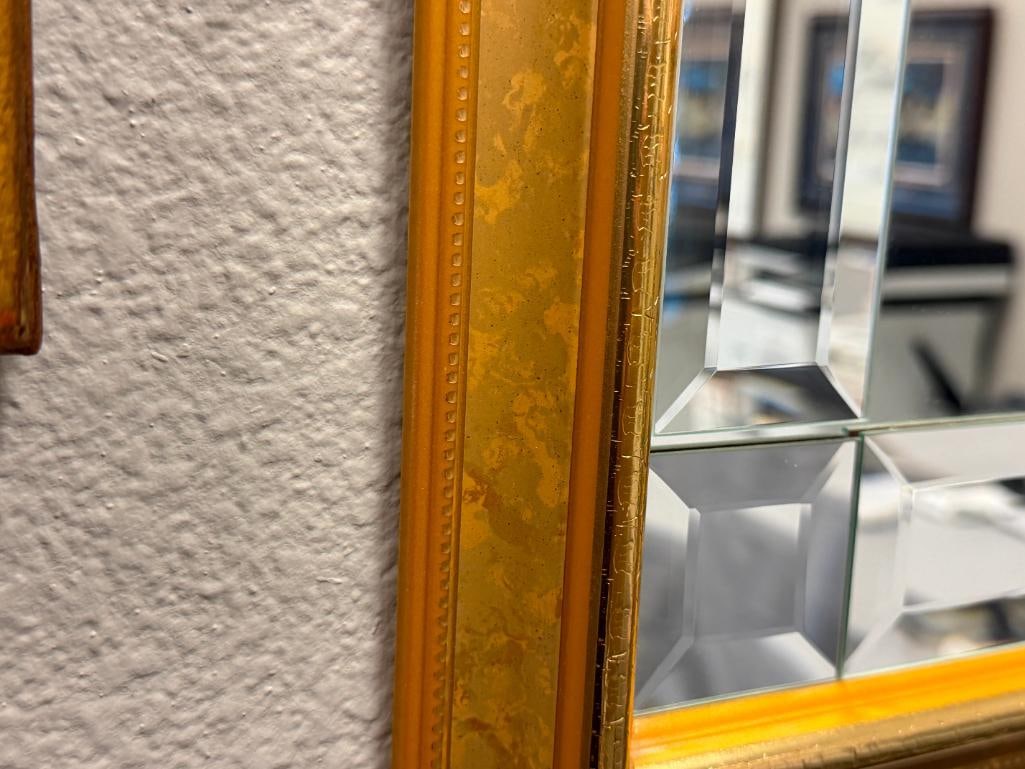 GTC INTERNATIONAL BEVELED PANELED MIRROR - 4