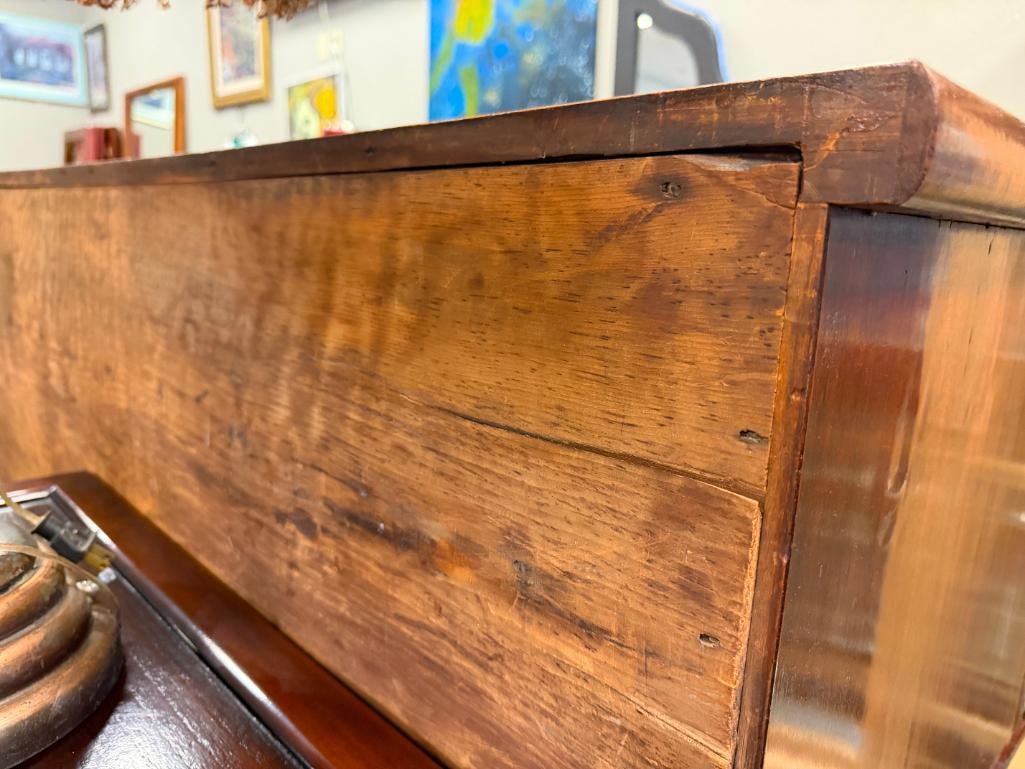 ANTIQUE VICTORIAN SCOTTISH OGEE CHEST OF DRAWERS CIRCA 19TH CENTURY - 14