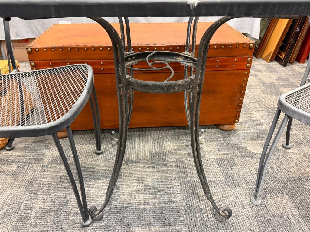THREE PIECE OUTDOOR / GARDEN MESH BISTRO SET - 11