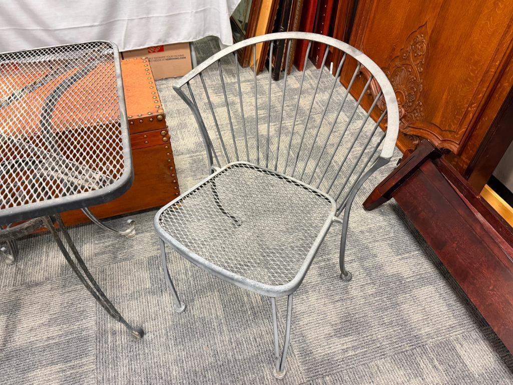 THREE PIECE OUTDOOR / GARDEN MESH BISTRO SET - 3
