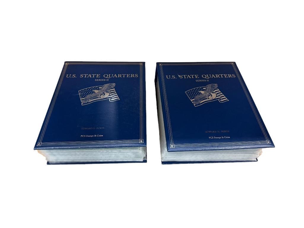 U.S. STATE QUARTERS COLLECTION SERIES I & II PCS STAMPS & COINS (1 of 16)