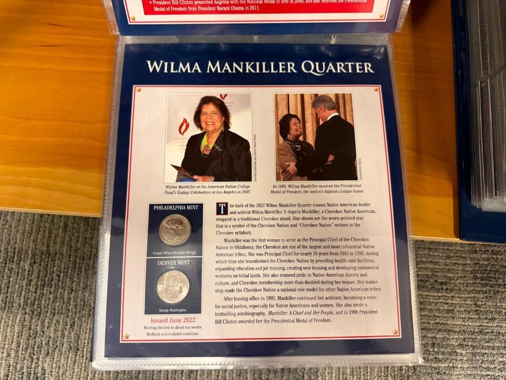 THE CELEBRATING AMERICA COIN COLLECTION VOL I AND 100 YEARS OF LINCOLN COINS & STAMPS - 9